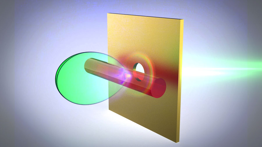 Electrical and optical engineers in Australia have designed a novel platform that could tailor telecommunication and optical transmissions. They experimentally demonstrated their system using a new transmission wavelength with a higher bandwidth capacity than those currently used in wireless communication. Reported this week in APL Photonics, these experiments open up new horizons in communication and photonics technology. Here, a schematic of the problem: Aperture in a metallic screen with a dielectric fiber placed on top acting as a magnetic dipole emitter when excited by a wave incident on the aperture. <br/>CREDIT: Andrey E. Miroshnichenko Electrical and optical engineers in Australia have designed a novel platform that could tailor telecommunication and optical transmissions. They experimentally demonstrated their system using a new transmission wavelength with a higher bandwidth capacity than those currently used in wireless communication. Reported this week in APL Photonics, these experiments open up new horizons in communication and photonics technology. Here, a schematic of the problem: Aperture in a metallic screen with a dielectric fiber placed on top act as a magnetic dipole emitter when excited by a wave incident on the aperture. CREDIT: Andrey E. Miroshnichenko