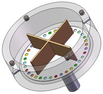 A fresh CNF based microwave silicon transistor chip. After 3 weeks of putting it in a woodpile, the chip was partially degraded with the help of fungi. <br/>CREDIT: Jung-Hun Seo, Shaoqin Gong and Zhenqiang Ma/University of Wisconsin-Madison A fresh CNF based microwave silicon transistor chip. After 3 weeks of putting it in a woodpile, the chip was partially degraded with the help of fungi. Credit--Jung-Hun Seo, Shaoqin Gong and Zhenqiang Ma/University of Wisconsin-Madison