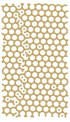 Self-assembled truncated hexagonal crystal <br/>CREDIT: Beth A. Lindquist Self-assembled truncated hexagonal crystal Credit3: Beth A. Lindquist