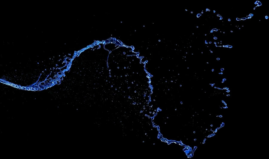 Disturbances propagate through a simulated stream of liquid shortly after it leaves the nozzle in this 3-D rendering. The jet begins to deform and then break up into a spray farther downstream. <br/>CREDIT: The image is courtesy of Simon Schmidt, Oliver Krüger, Katharina Göckeler and Christian O. Paschereit. Disturbances propagate through a simulated stream of liquid shortly after it leaves the nozzle in this 3-D rendering. The jet begins to deform and then break up into a spray farther downstream. Credit: The image is courtesy of Simon Schmidt, Oliver Krüger, Katharina Göckeler and Christian O. Paschereit.