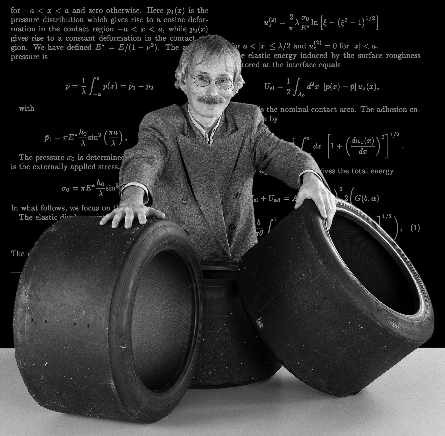 For more than 20 years, Bo Persson, a scientist at the Jülich Research Center, has studied friction. Persson developed a set of equations describing the complex phenomenon of rubber friction, which he and his colleagues recently tested for blocks of rubber sliding across rough road surfaces.