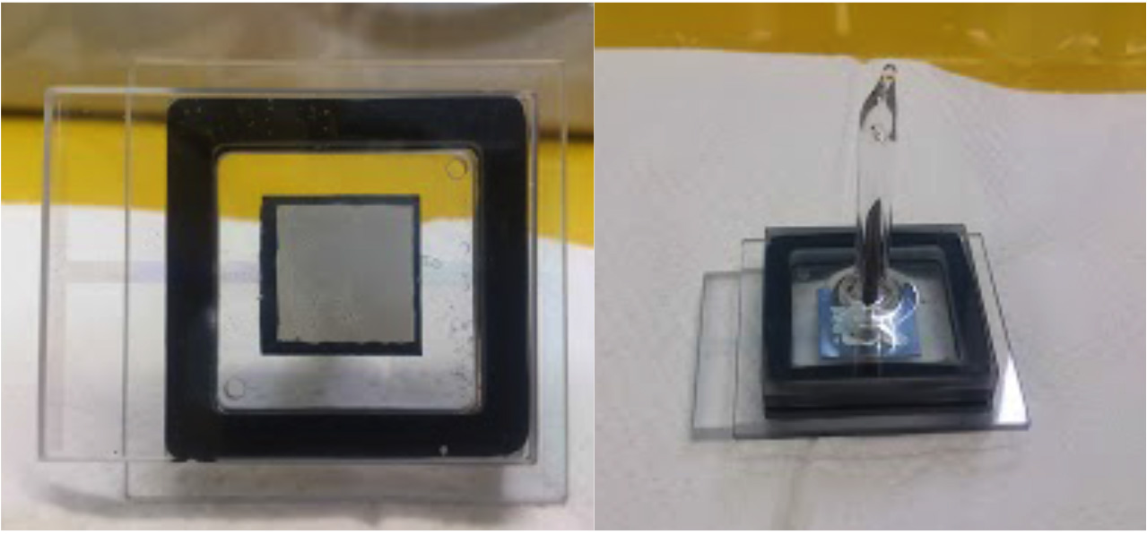 Photo of planar lighting source