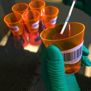 High-pressure preconcentration devices for increasing the potency of biofluid samples to be used with point-of-care assays for detection of pathogens, such as flu or coronavirus. CREDIT: Amy Drexelius