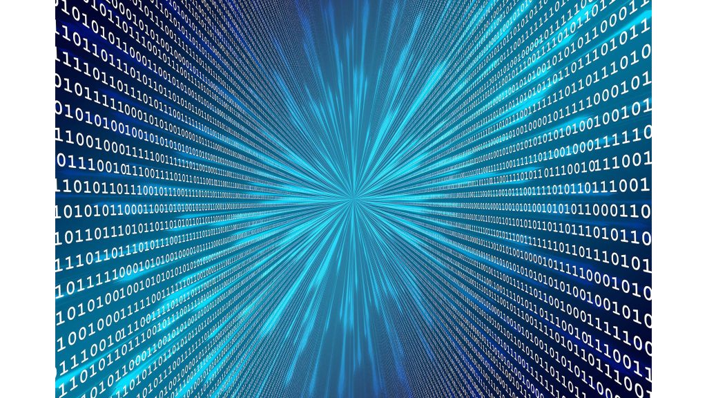 Artistic representation of an informational digital universe CREDIT: Pixabay free license (No attribution required)